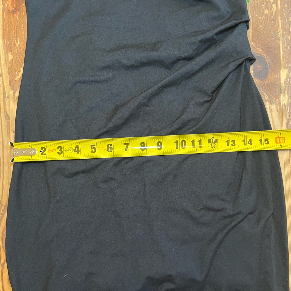 •• *Athleta Della black ruched dress in Small.NWT - Picture 7 of 11